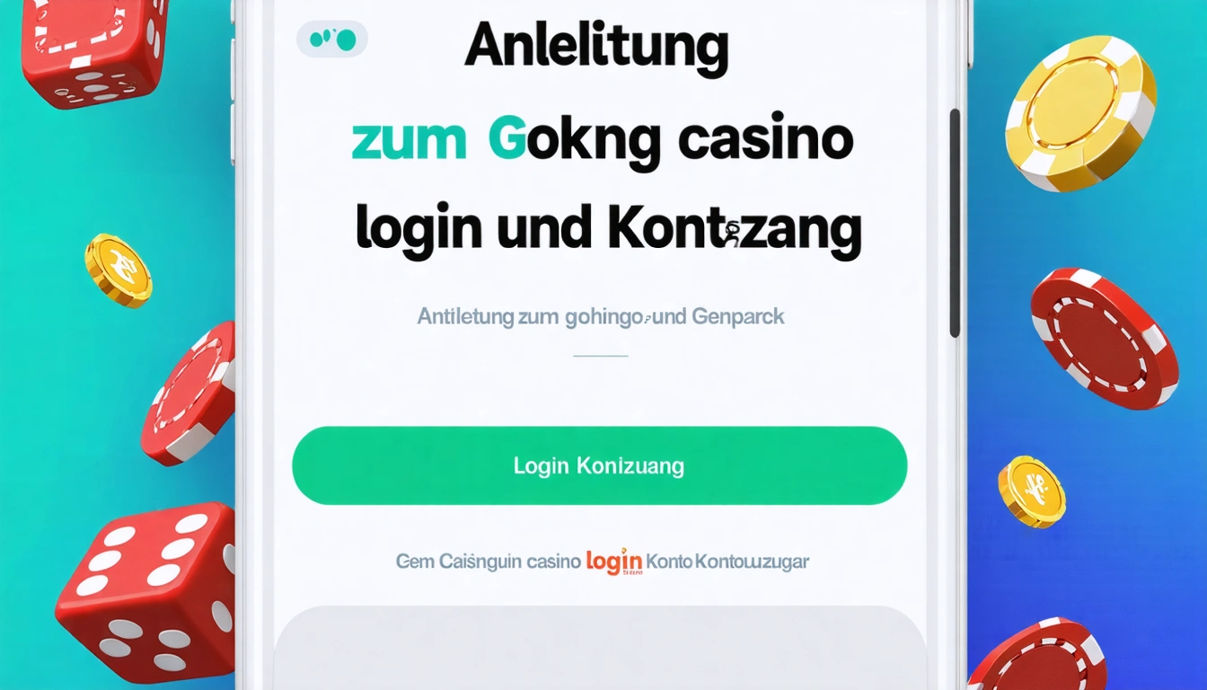 Anleitung zum Gokong casino login und Kontozugang